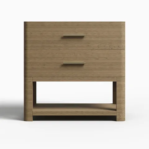 Paxton 36" Single Vanity Cabinet in Pebble Oak