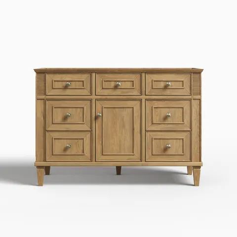 Elodie 48" Single Vanity Cabinet in Light Natural Oak