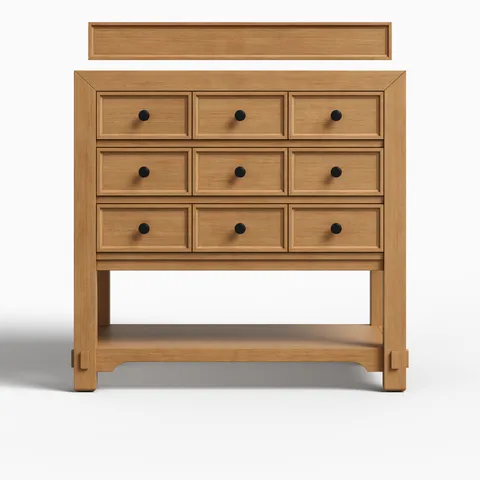 Rosalie 36" Single Vanity Cabinet in Amber Birch