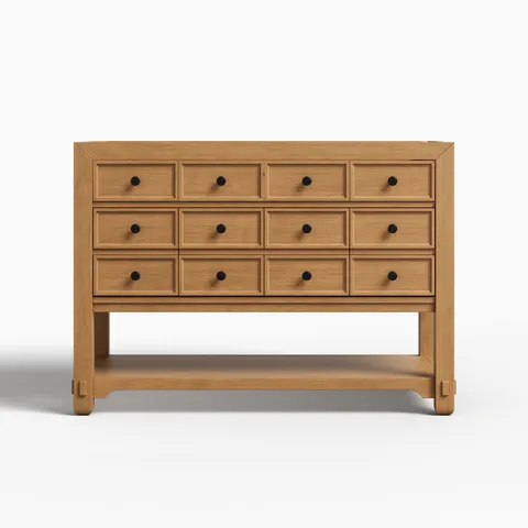 Rosalie 48" Single Vanity Cabinet in Amber Birch
