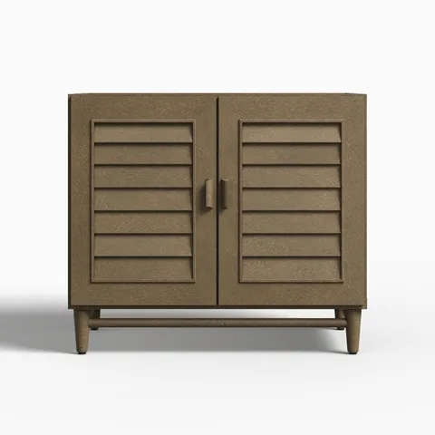 Trisha 36" Single Vanity Cabinet in Whitewashed Walnut