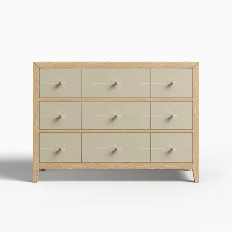 Daisy 48" Single Vanity in Sunwashed Oak with Embossed Shagreen