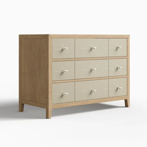 Daisy 48" Single Vanity in Sunwashed Oak with Embossed Shagreen