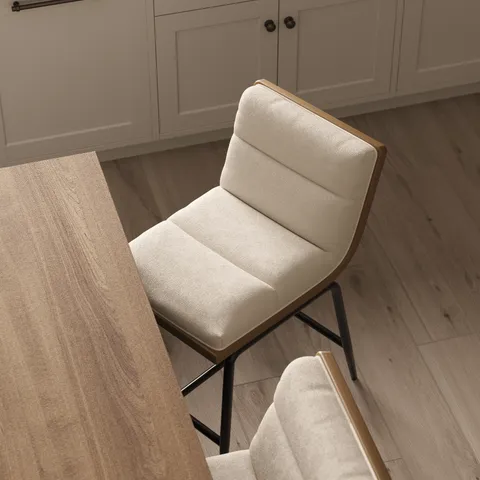 Georgia Counter Stool in White