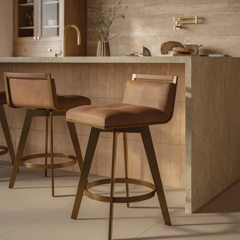 Savannah Counter Stool in Brown