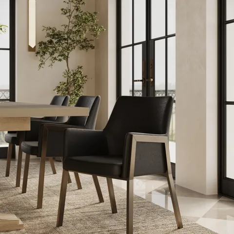Gideon Dining Chair in Black