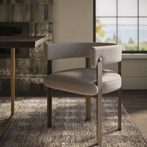 Elena Dining Chair in Ernst Silverstone