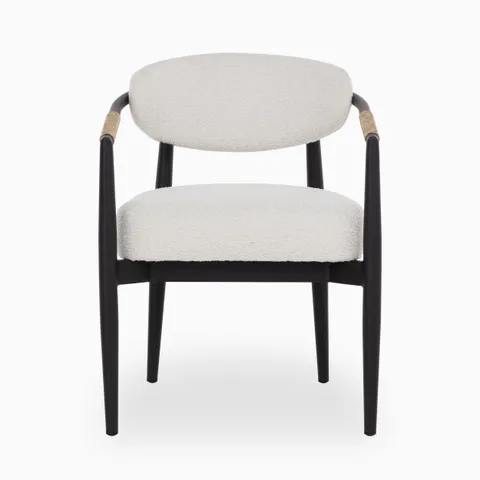 Leticia Dining Chair in Cream