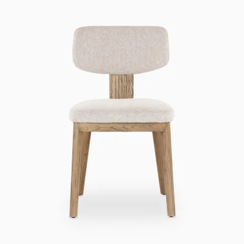 Rita Dining Chairs in Taupe, Set of 2