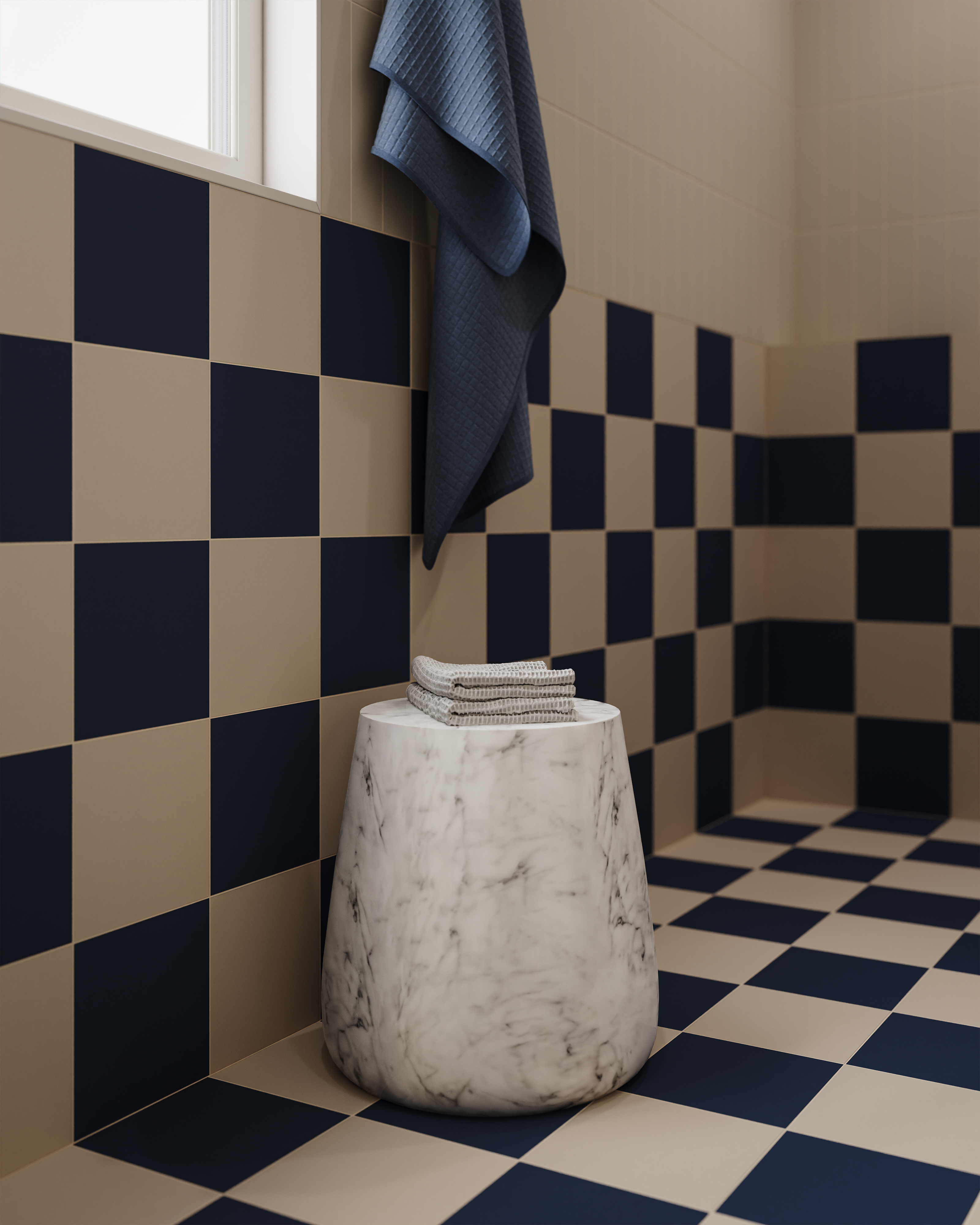 Merrick 3 x 11 Matte Porcelain Tile in Grunge Greige | Edward Martin