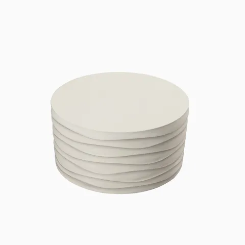 Lucien Outdoor Coffee Table in Cream