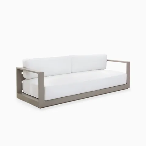 Noa Outdoor Sofa in White