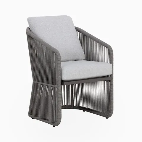 Laveo Outdoor Dining Chair in Grey
