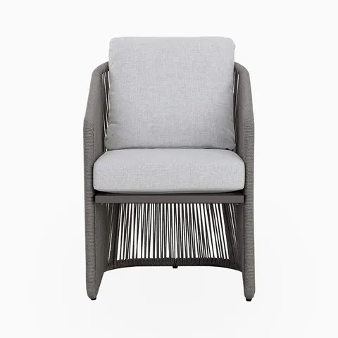 Laveo Outdoor Dining Chair in Grey