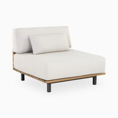 Miro Outdoor Lounge Chair in Cream