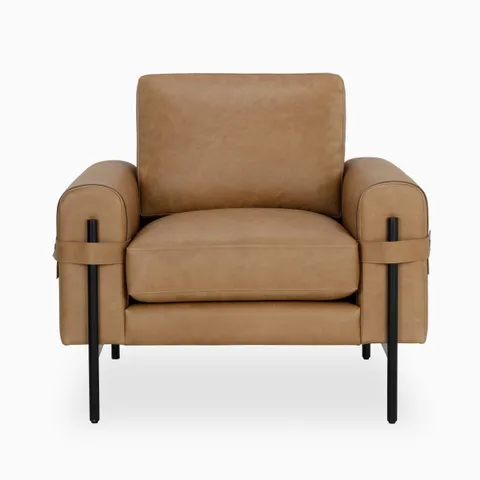 Halden Armchair in Brown