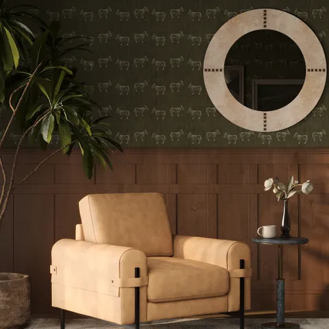 Halden Armchair in Brown