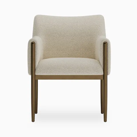 Orielle Lounge Chair in Taupe