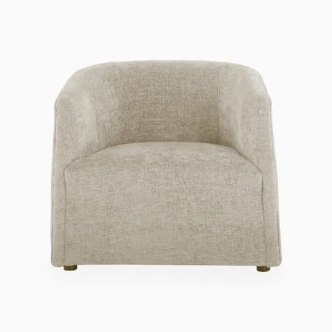 Nymera Lounge Chair in Taupe