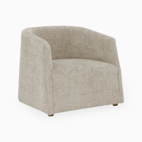 Nymera Lounge Chair in Taupe
