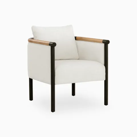 Selvarin Lounge Chair in Cream