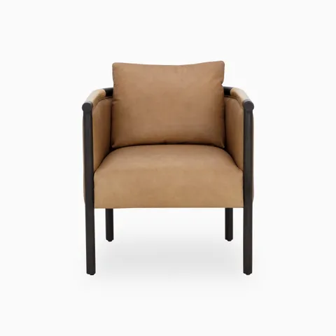Selvarin Lounge Chair in Brown