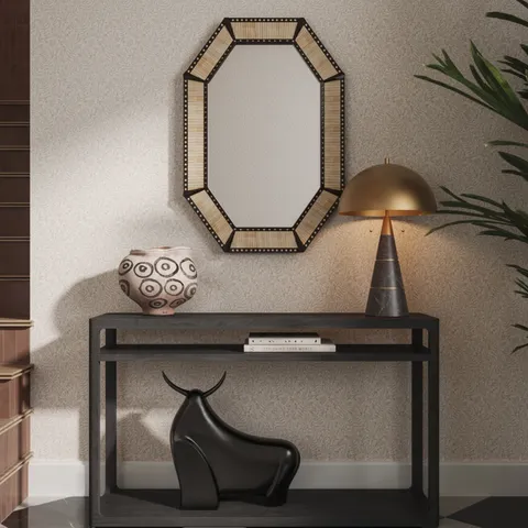Rovian Console Table in Black