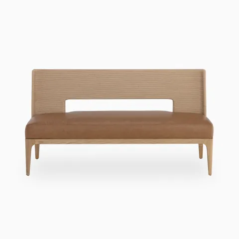 Corvello Banquette in Brown