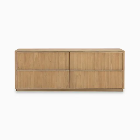 Arvellan Dresser in Rustic Oak