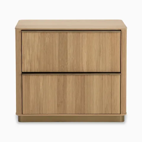 Arvane Nightstand in Rustic Oak