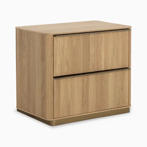 Arvane Nightstand in Rustic Oak