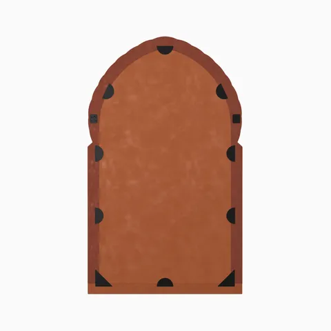 Vivara Mirror in Natural/Bone, Large