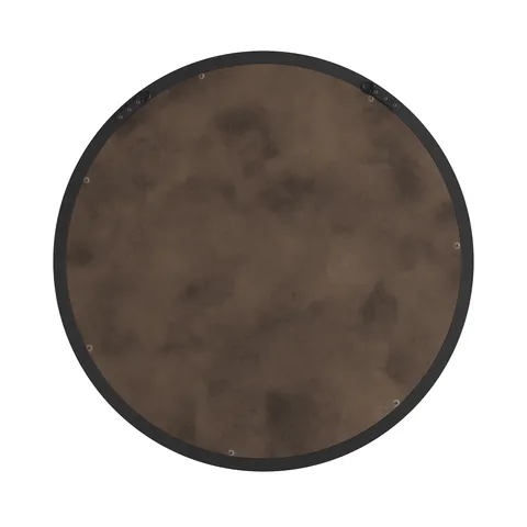 Arelisse Round Mirror in Charcoal