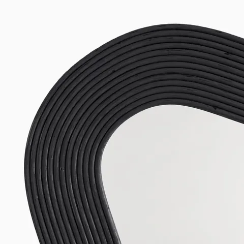 Evella Mirror in Black