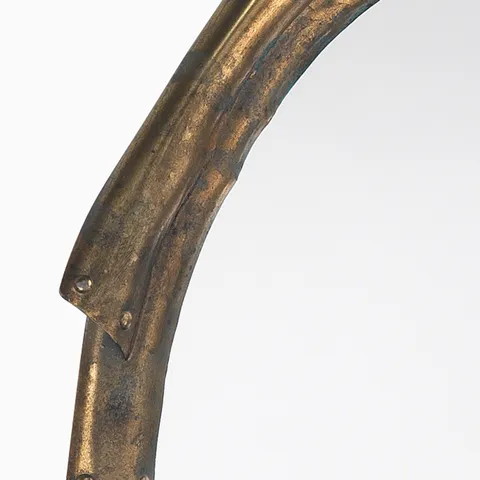 Elvynne Mirror in Antique Brass