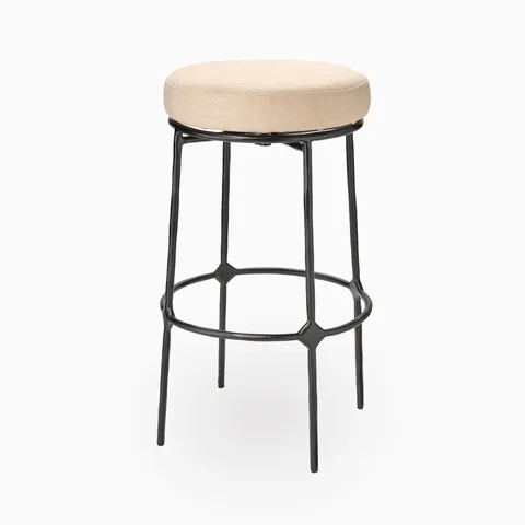 Aaron Bar Stool in Black