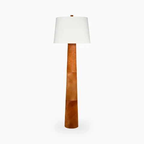 Fausto Floor Lamp in Brown