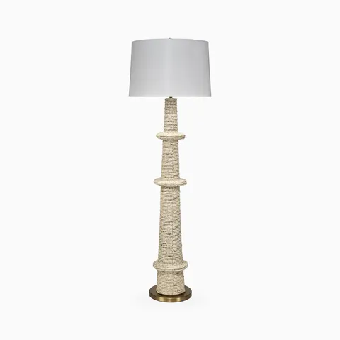 Piero Floor Lamp in Cream
