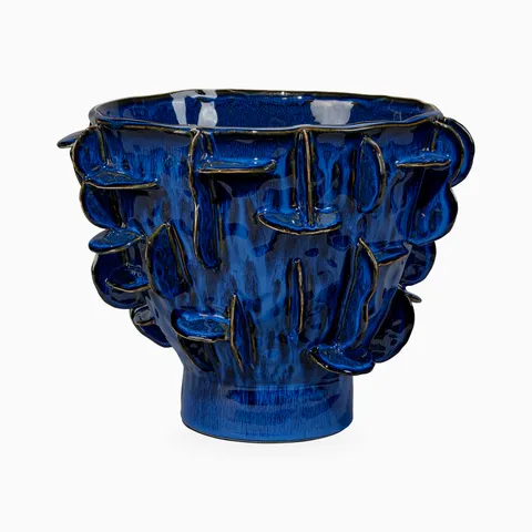Ziven Vase in Blue