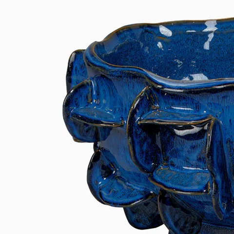 Ziven Vase in Blue