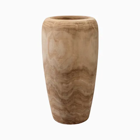 Peregrin Decorative Wooden Vase