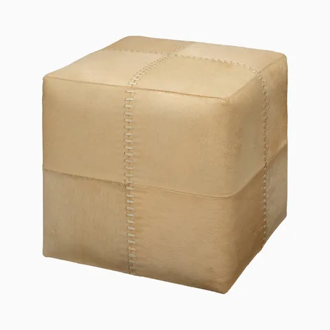 Ravien Small Ottoman in Tan