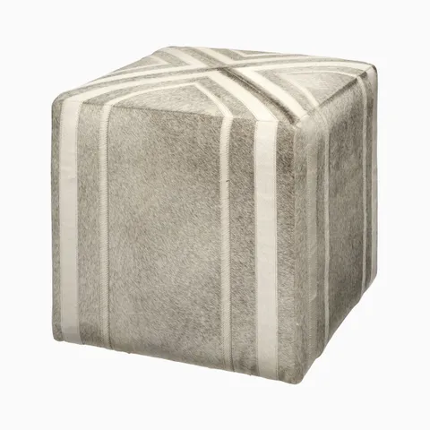 Galvara Ottoman in Grey