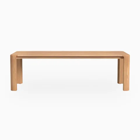 Maris Teak Rectangular Dining Table, 96" x 42"