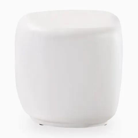 Calis End Table in Bone