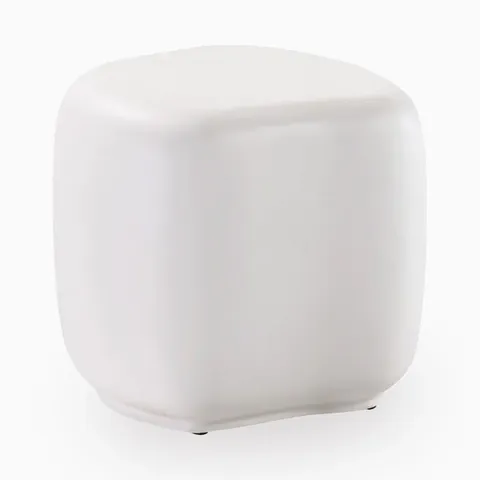 Calis End Table in Bone