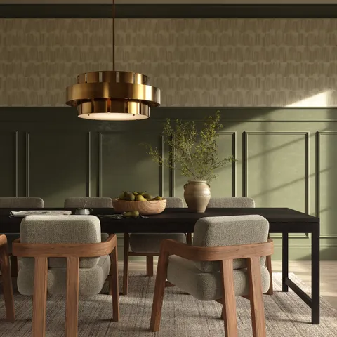 Redwick Wallpaper in Beige