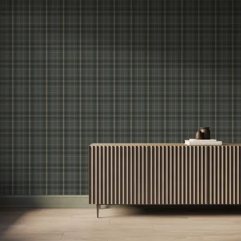 Ellsworth Wallpaper in Dark Green