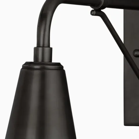 Prescott Outdoor Wall Sconce in Black