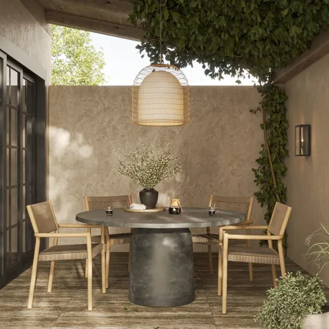 Bracken Outdoor Wall Sconce in Black